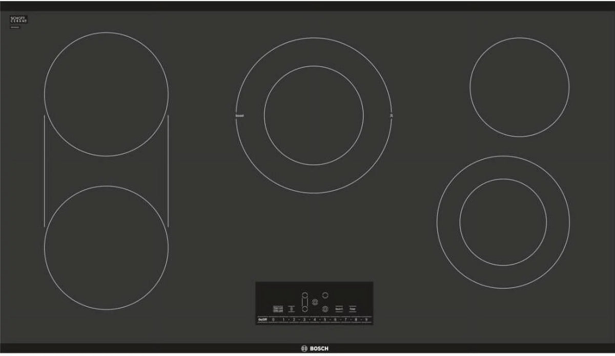 36 Electric Cooktop with 5 Elements E35112