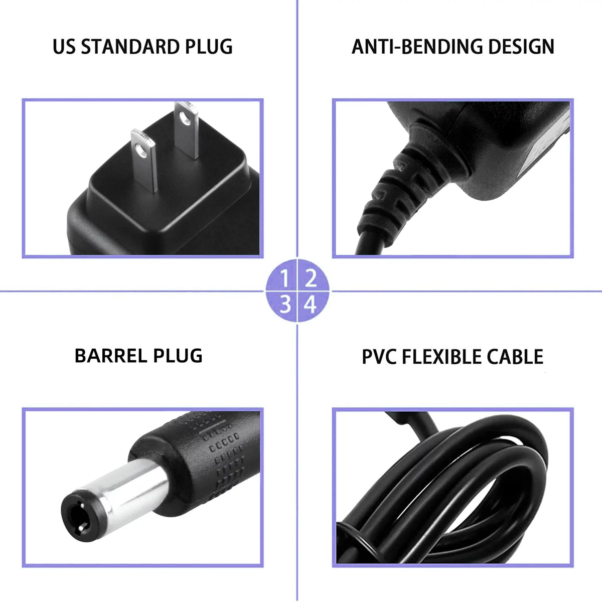 AC DC Power Adapter Charger Replacement F9645