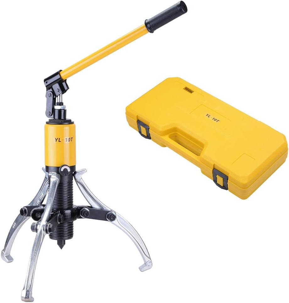 3-Jaw Hydraulic Gear Puller Set 10 Ton with Case T238658