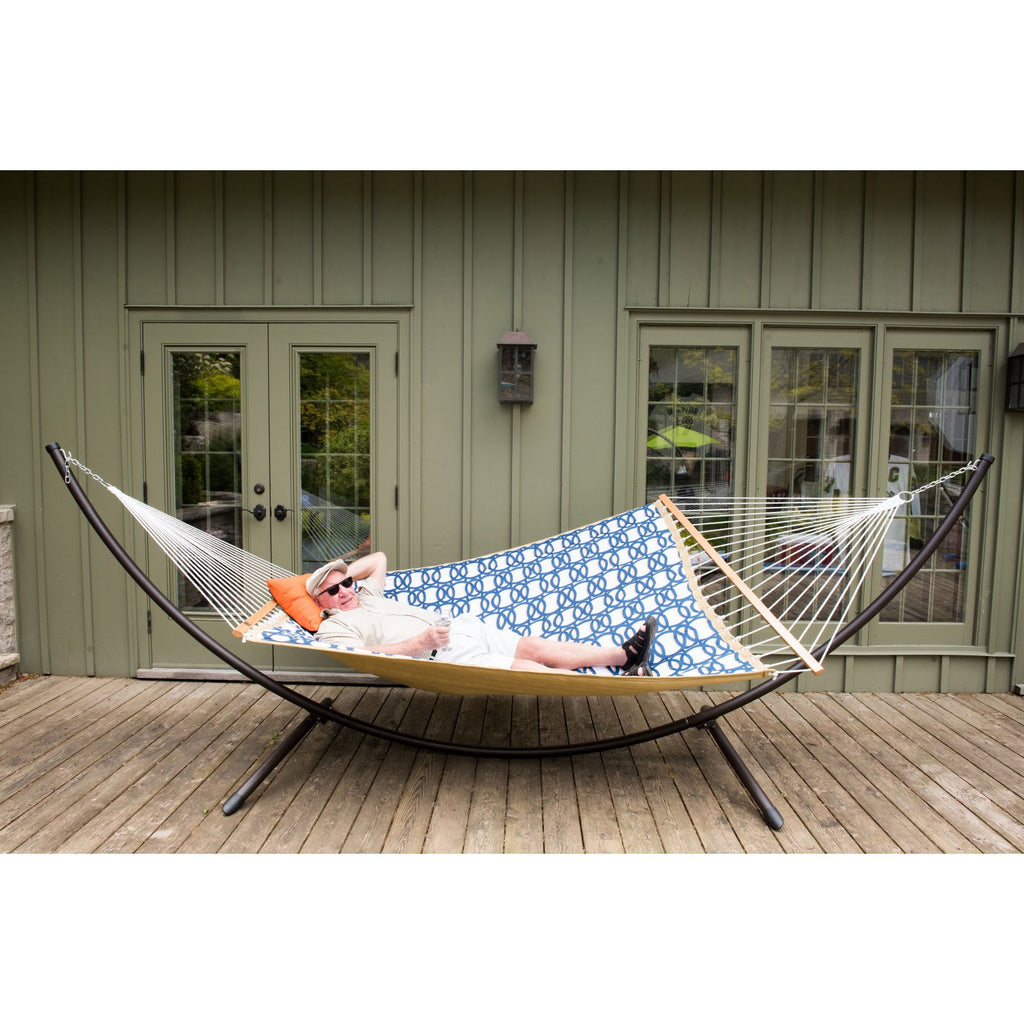Quilted Fabric Double Hammock C1002
