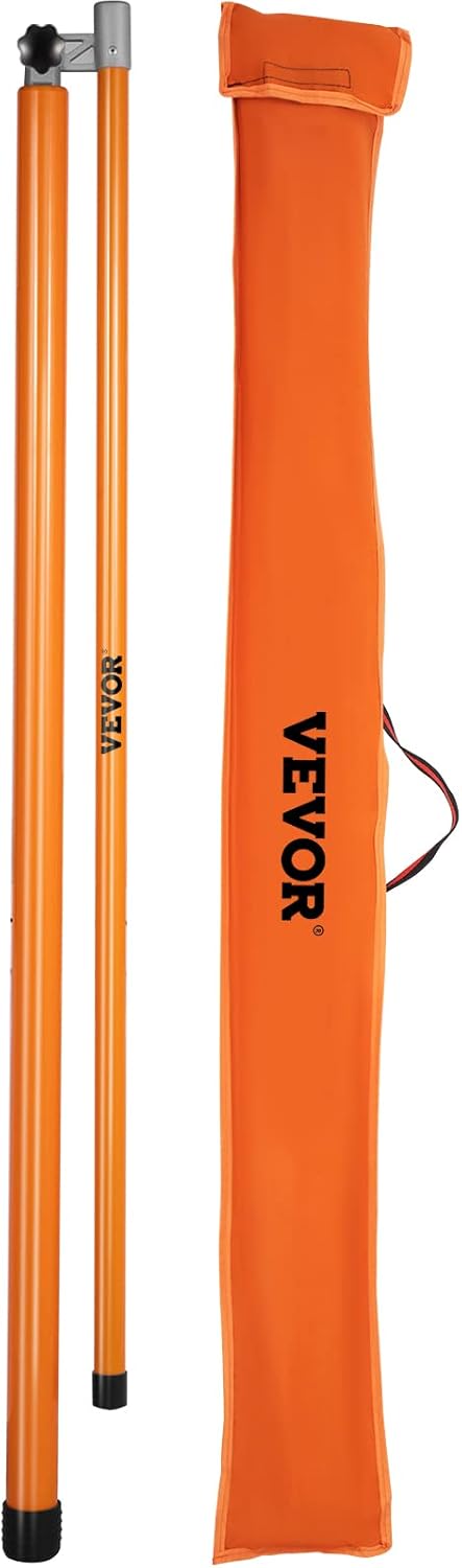 15' Fiberglass Truck Height Measuring Stick with Carrying Bag X6765