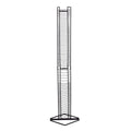80 CD Tower Media Storage Rack Matte Black K252