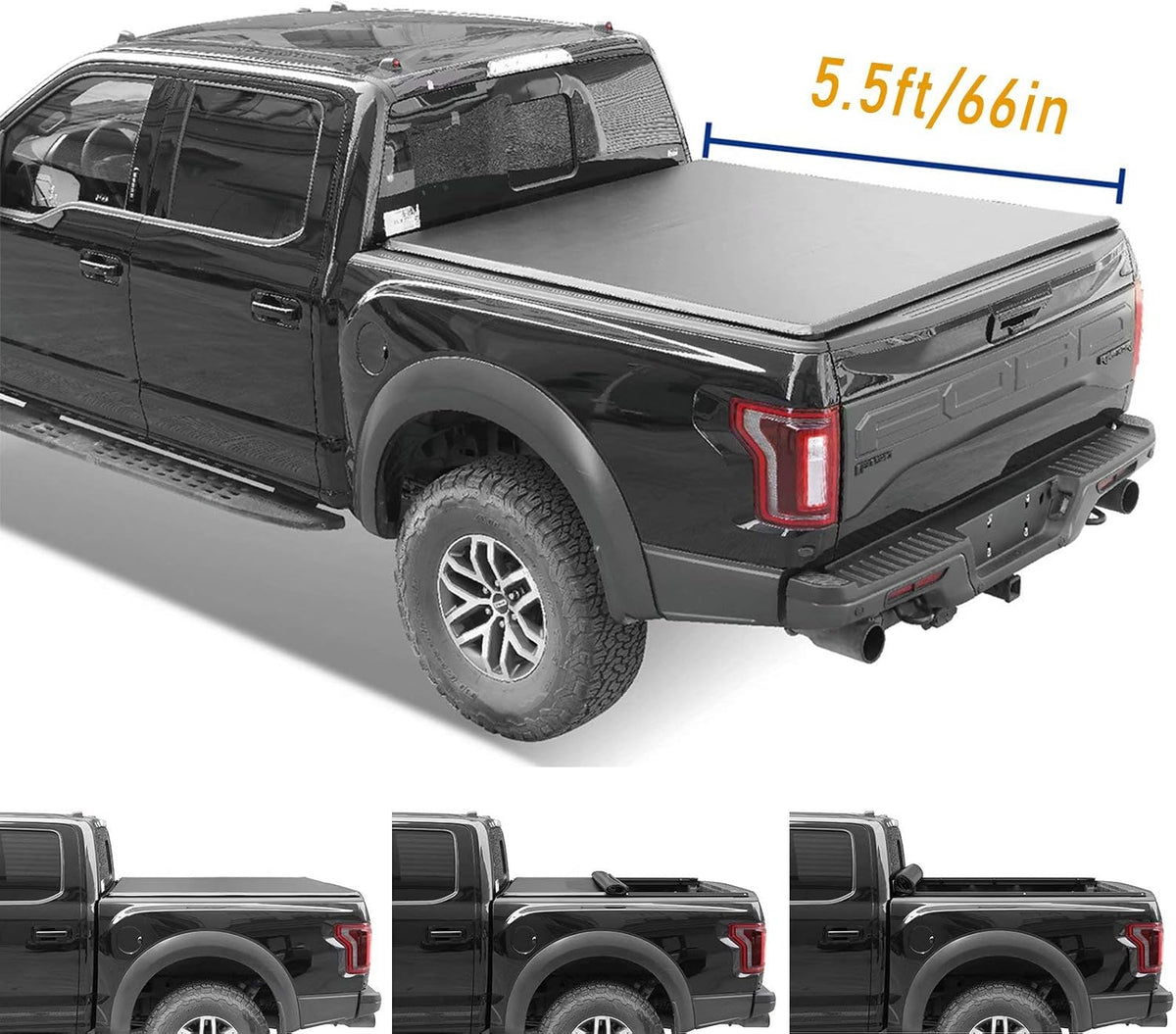 Truck Pickup Bed Tonneau Cover H685836