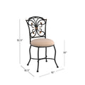 Metal Vanity Stool M2272