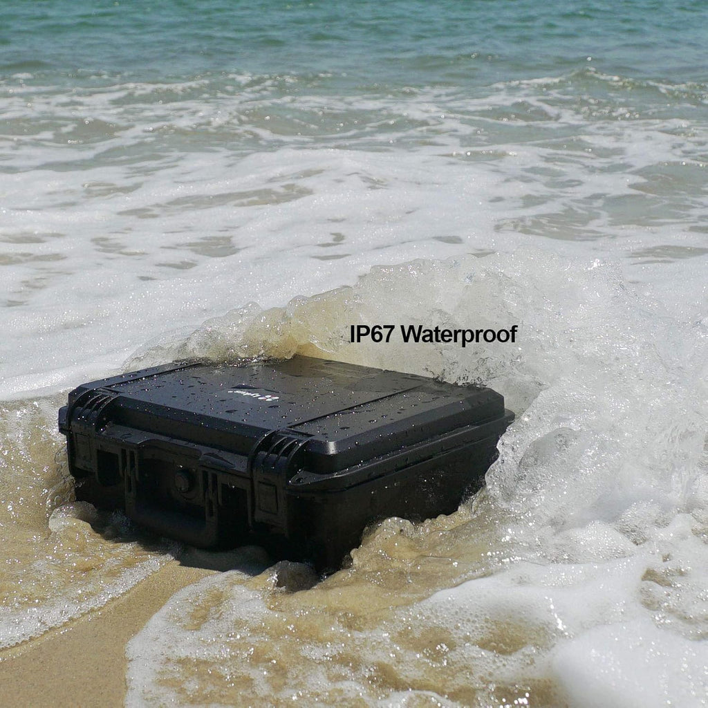 Waterproof Hard Case with Customizable Foam Insert V70277