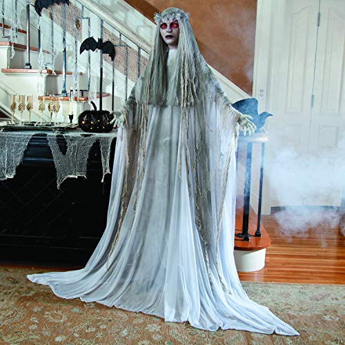 5ft 7in Light Up Ghost Halloween Decorations S64019