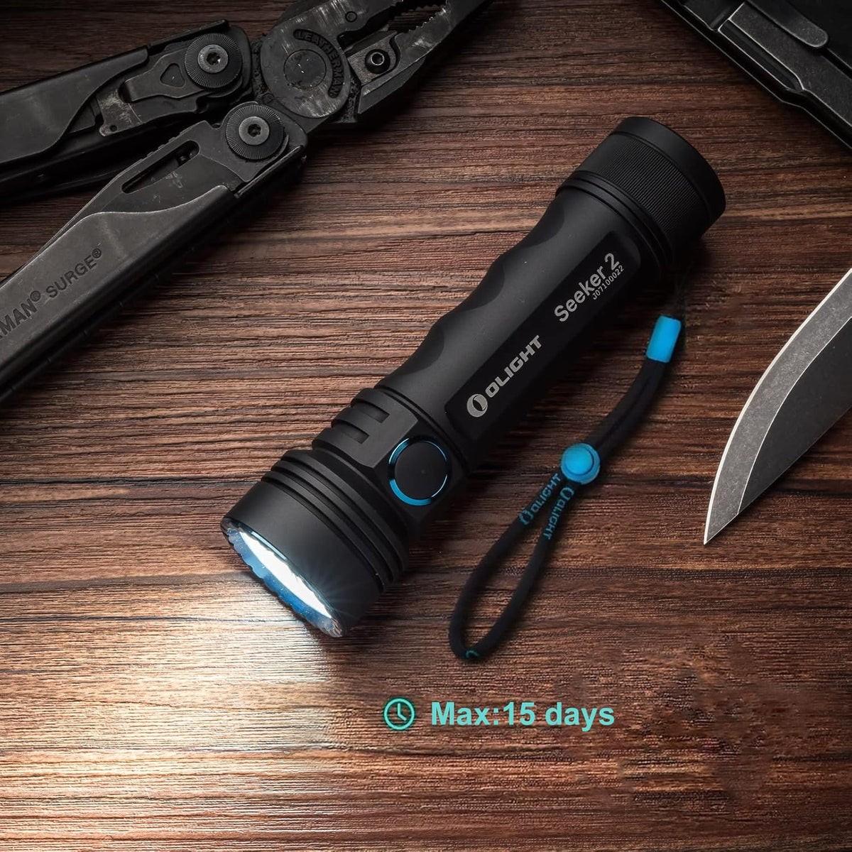 3000 Lumens Rechargeable Tactical Flashlight B912