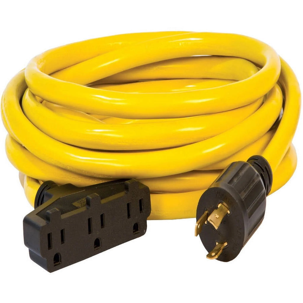 25-Foot 30-Amp 125-Volt Generator Extension Cord U1226