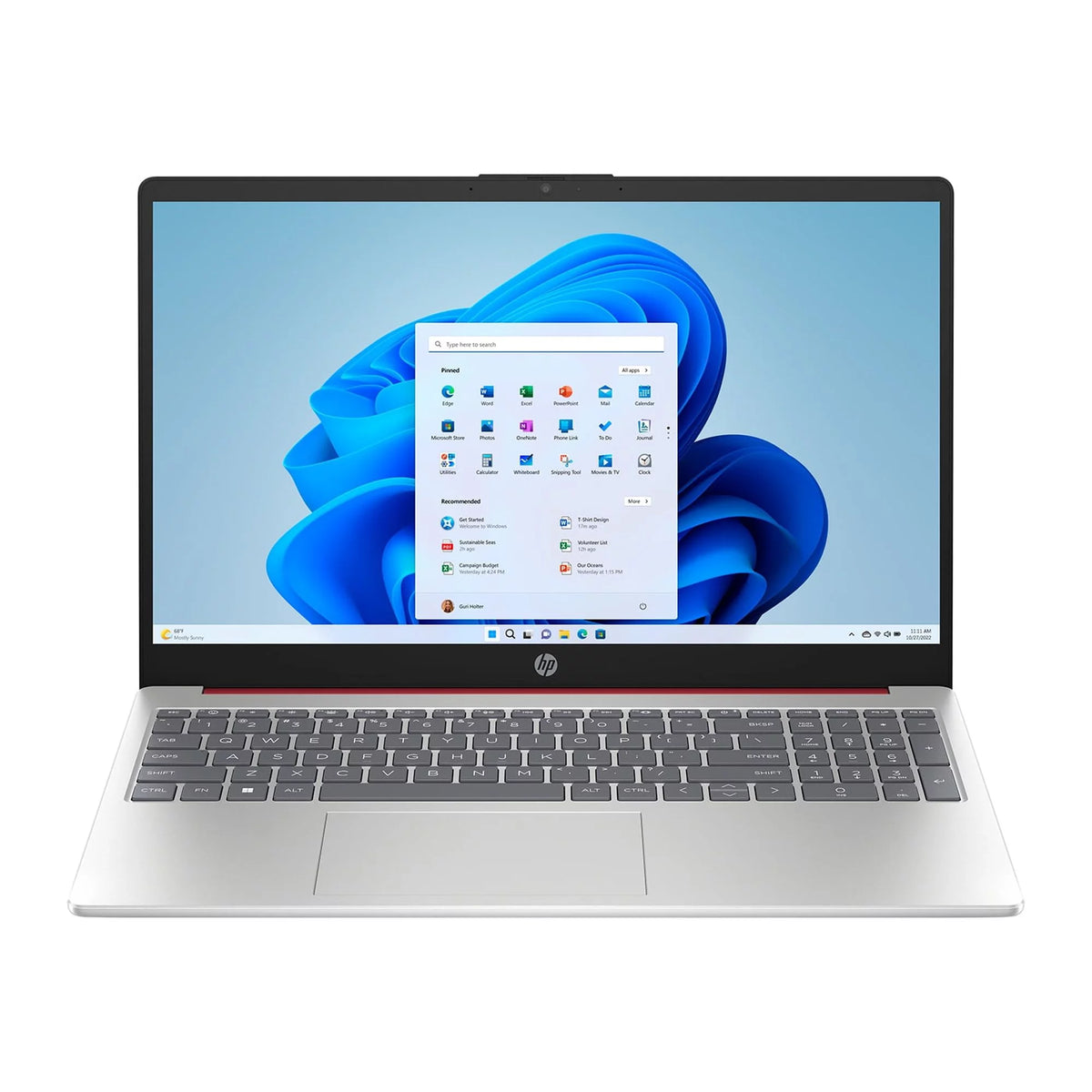 15.6" HD Pentium N200 1.8GHz Intel UHD Graphics 4GB RAM 128GB SSD Win 11 Home Scarlet Red Laptop Y659