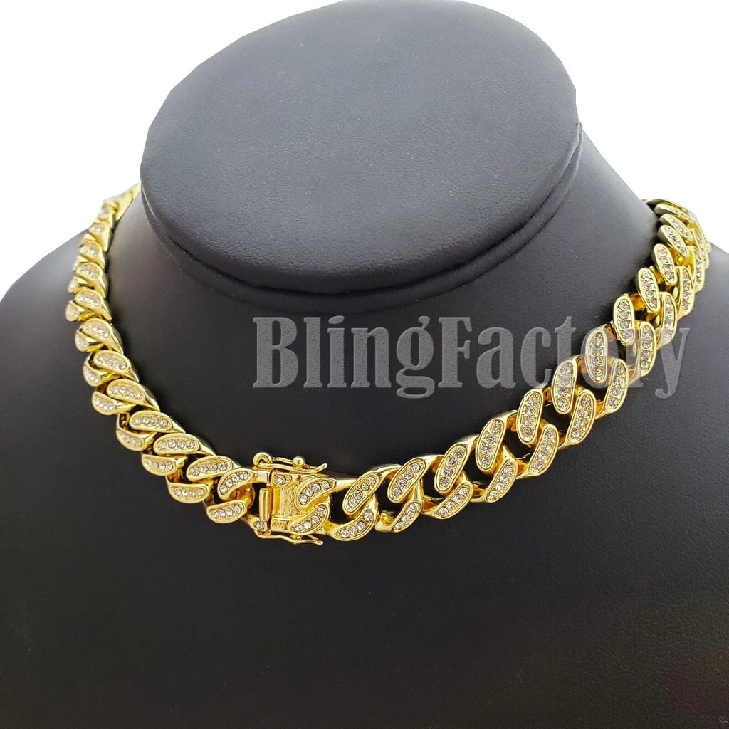 Iced Cubic Zirconia Cuban Chain M31171