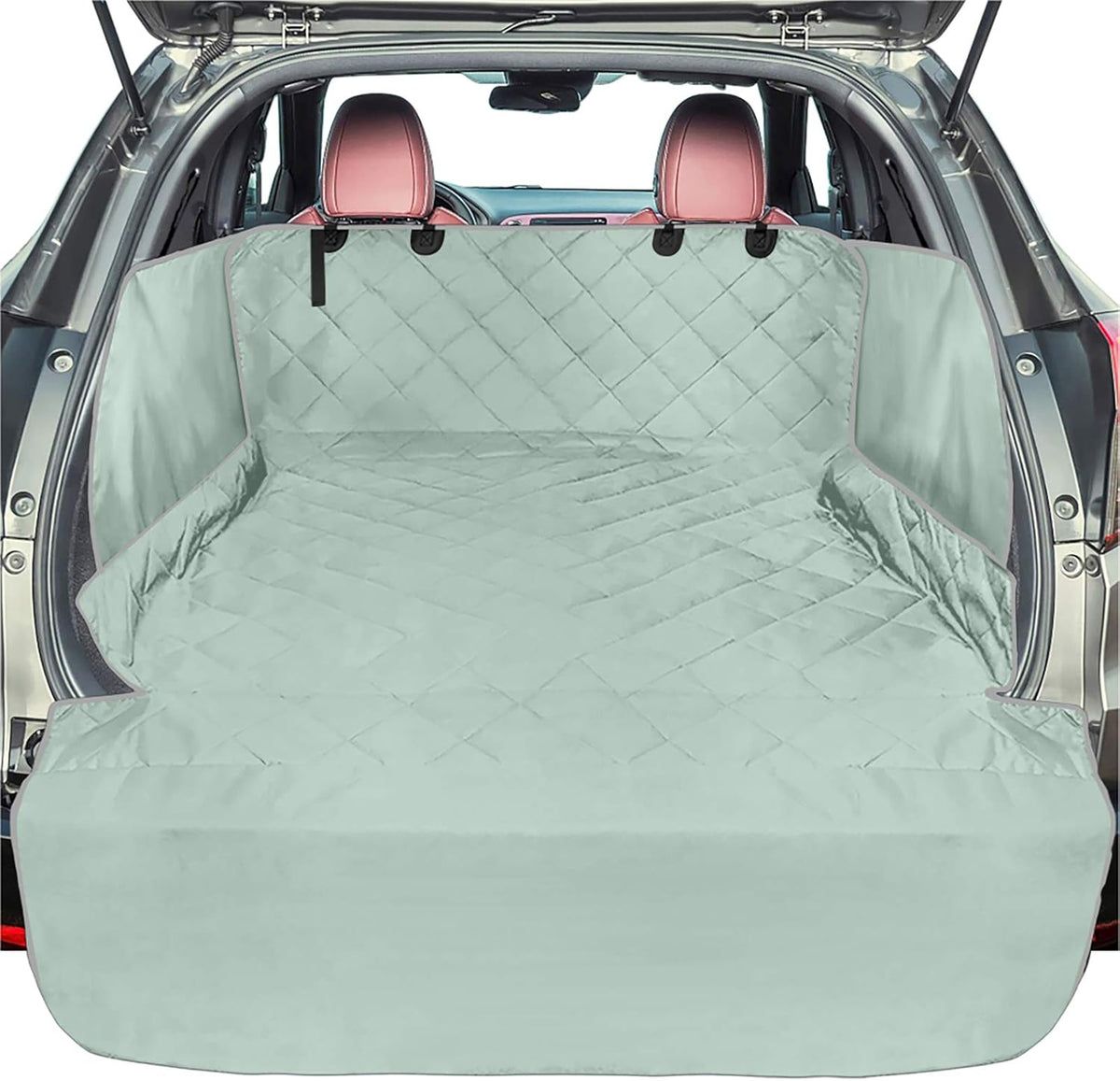 Black Non-Slip Water Resistant Pet Cargo Cover Mat Pack of 2 L680548