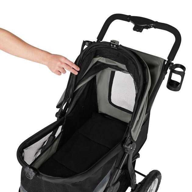 Collapsible Cat & Dog Jogger Stroller A92606