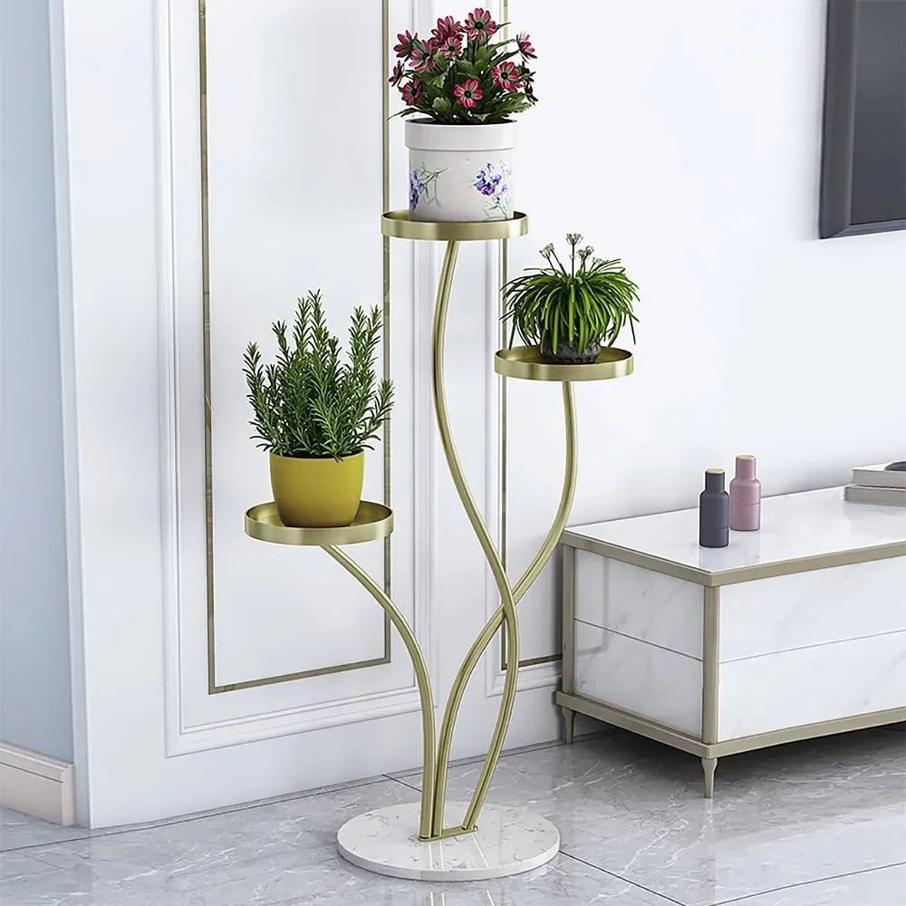 Tall Metal 3 Tier Plant Stand Z9053
