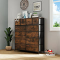 Fabric 6 Drawer Dresser W886