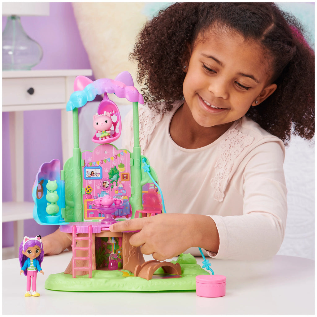 Transforming Garden Treehouse Set with 2 Figures O23393