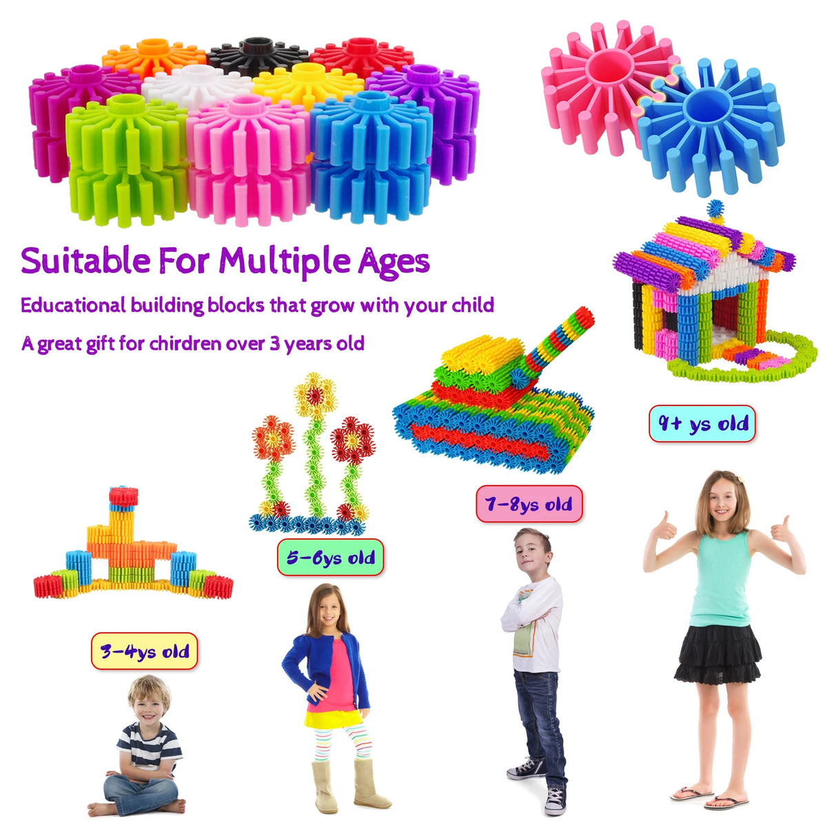 180 Pcs STEM Building Toy Y3120