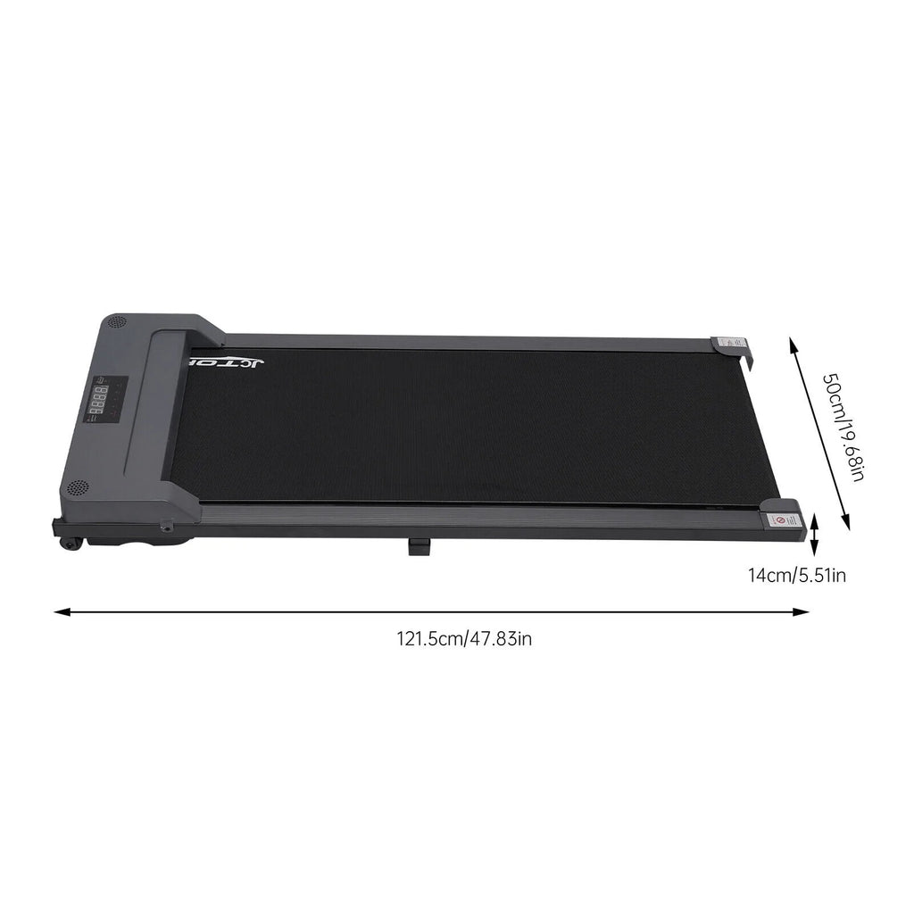 1HP Under Desk Electric Treadmill 220lbs Capacity F662852