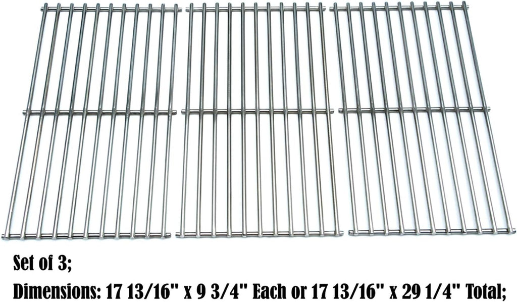 Solid Stainless Steel Cooking Grids Pack of 2 X27799