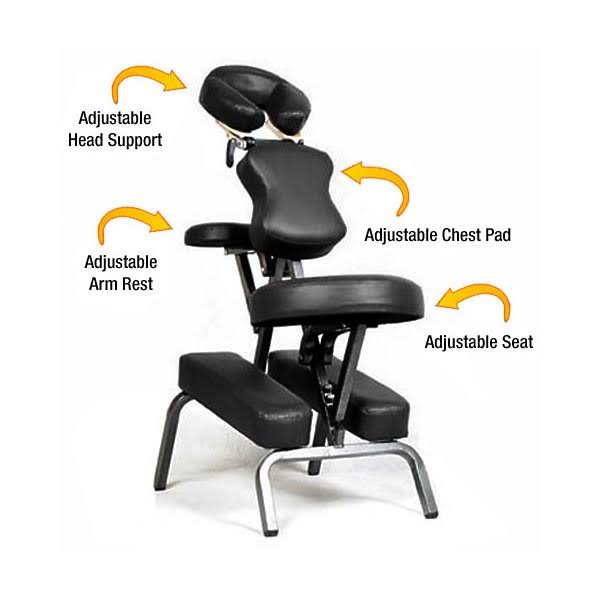 Deluxe Portable Folding Massage Chair with Carry Case H6747