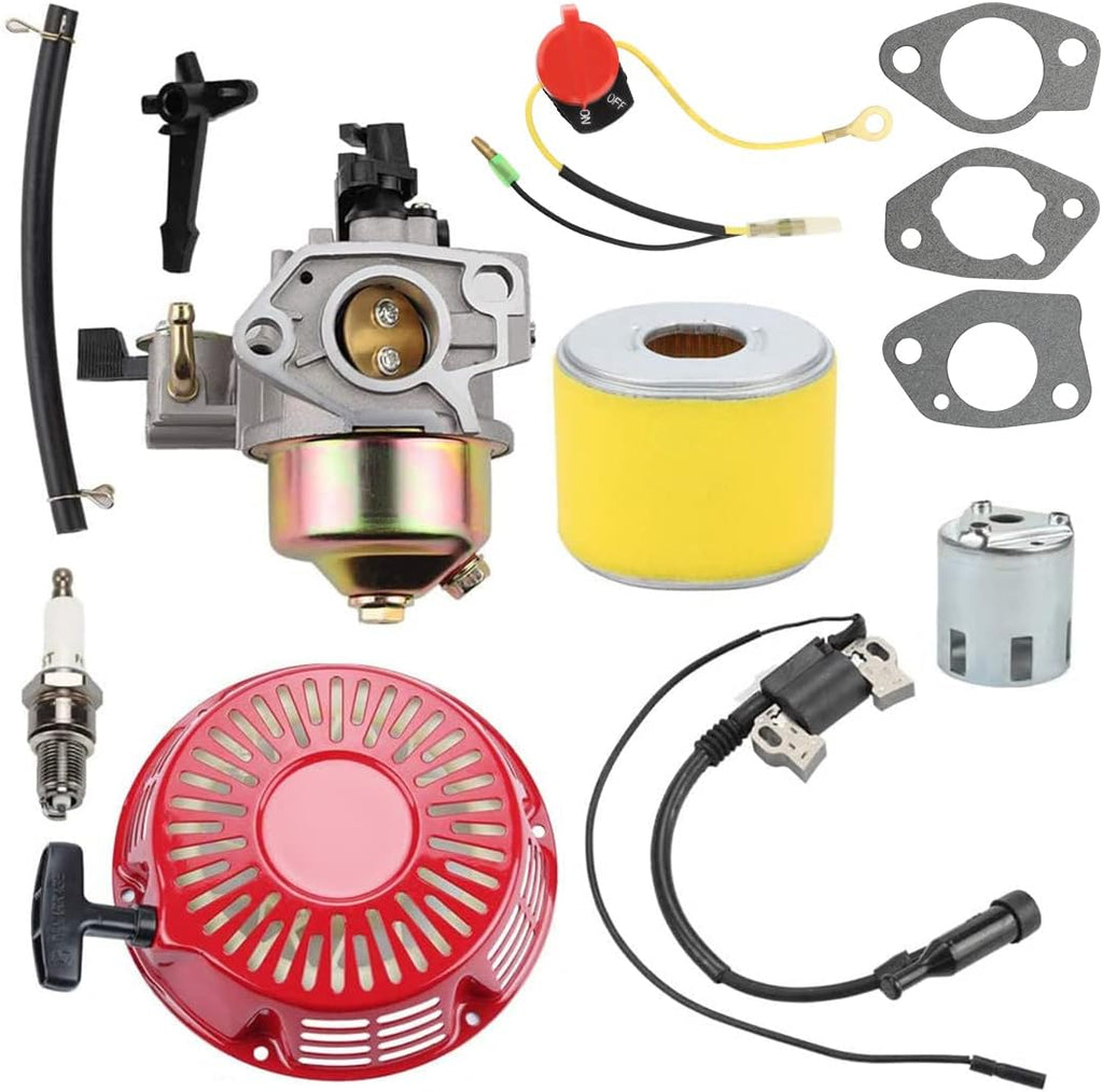 Carburetor with Air Filter for Honda GX390 GX340 Engine Water Pump Pack of 2 H35876