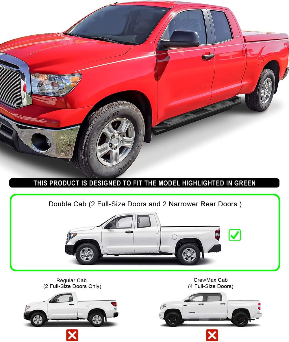 6.5in Aluminum Running Boards R23170