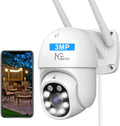 2K WiFi Security Camera with Spotlight Night Vision N806393