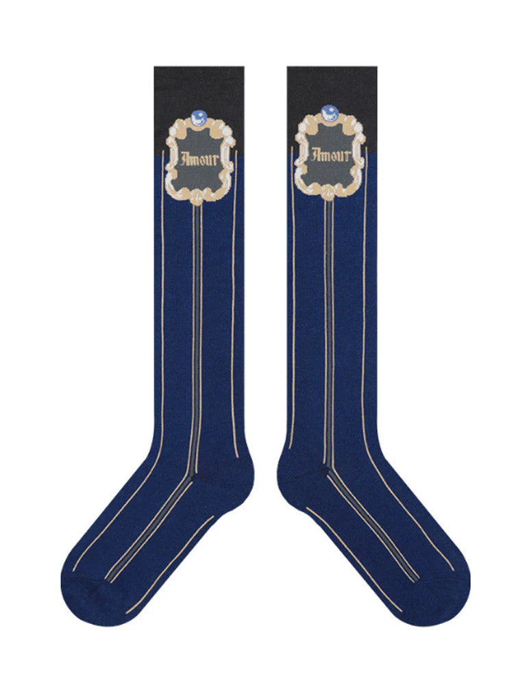 Knee-High Socks V994