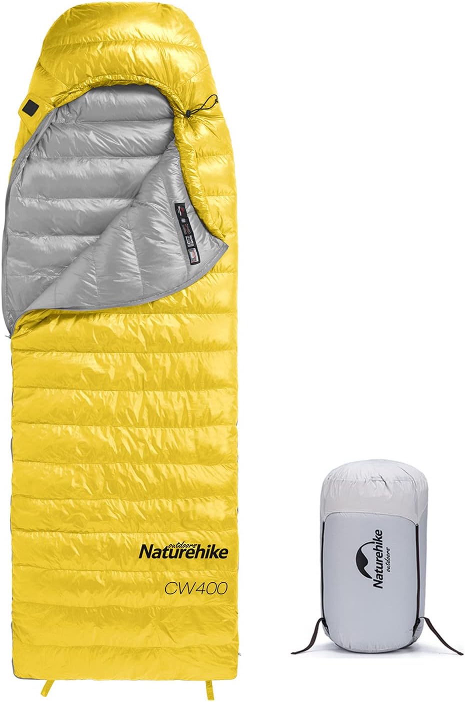 Ultralight Goose Down Sleeping Bag with Compression Sack J7023