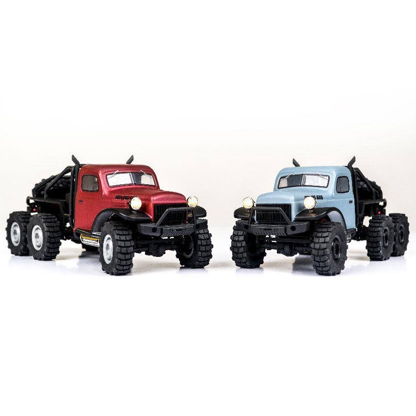 Red 6x6 RTR Crawler D581