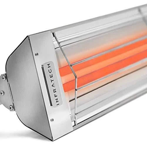 6,000 Watt Dual Element Electric Patio Heater, Stainless Steel H831