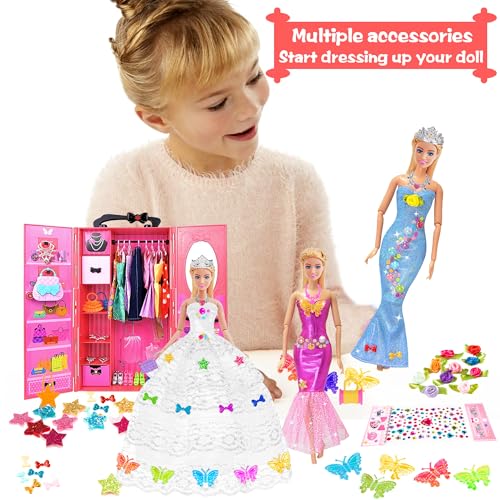 11.5-inch Fashion Doll and Wardrobe Playset Q92677