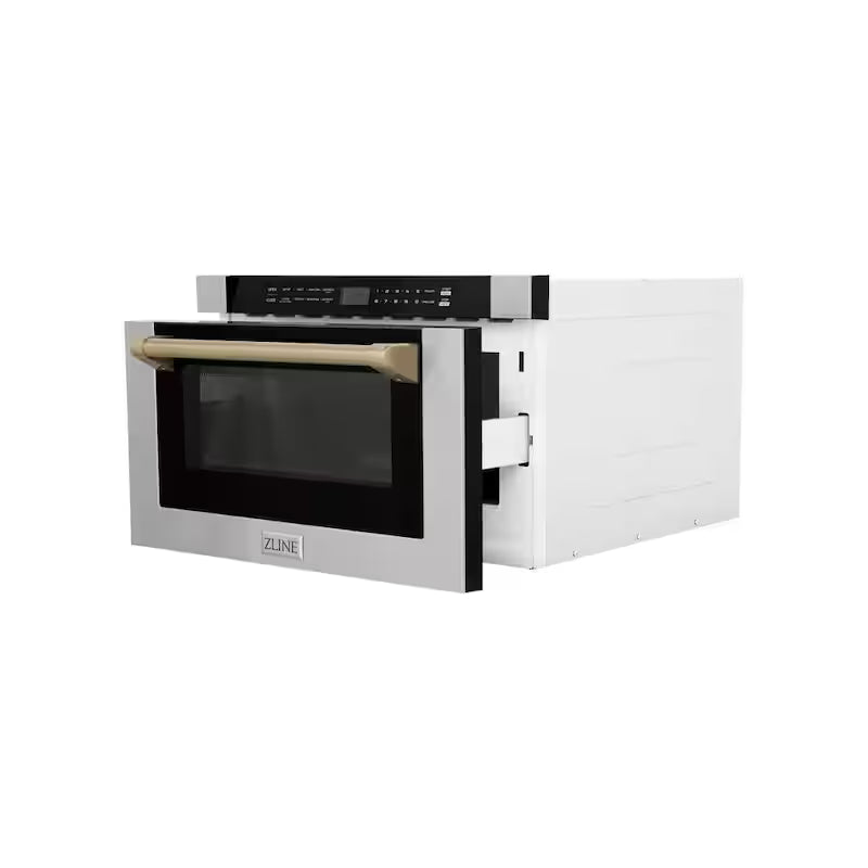 24 in. 1000-Watt Built-In Microwave Drawer Stainless Steel U649406