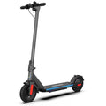 Electric Scooter 350W Motor 9 In Tires 20 mph 20 Miles 265 Lbs Silver T506