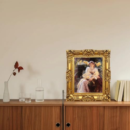 8x10 Black Vintage Picture Frame X542