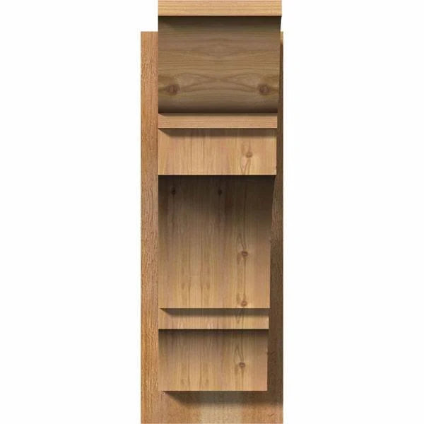 8x22W x 22x22D x 22x22H Western Red Cedar Traditional Outlooker C363