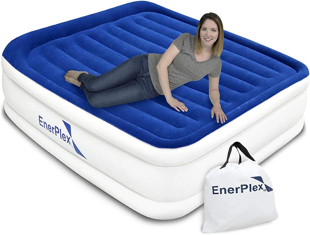 Queen Air Mattress with Built-in Dual Pump I9686