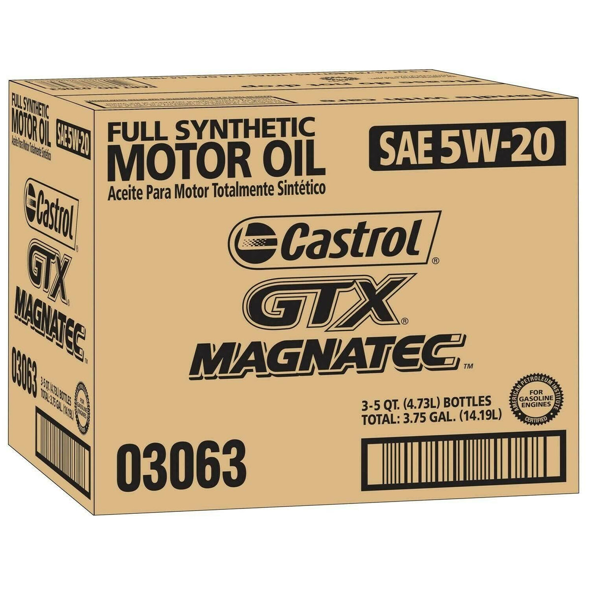 5W-20 Full Synthetic Motor Oil, 5 Quart Z231