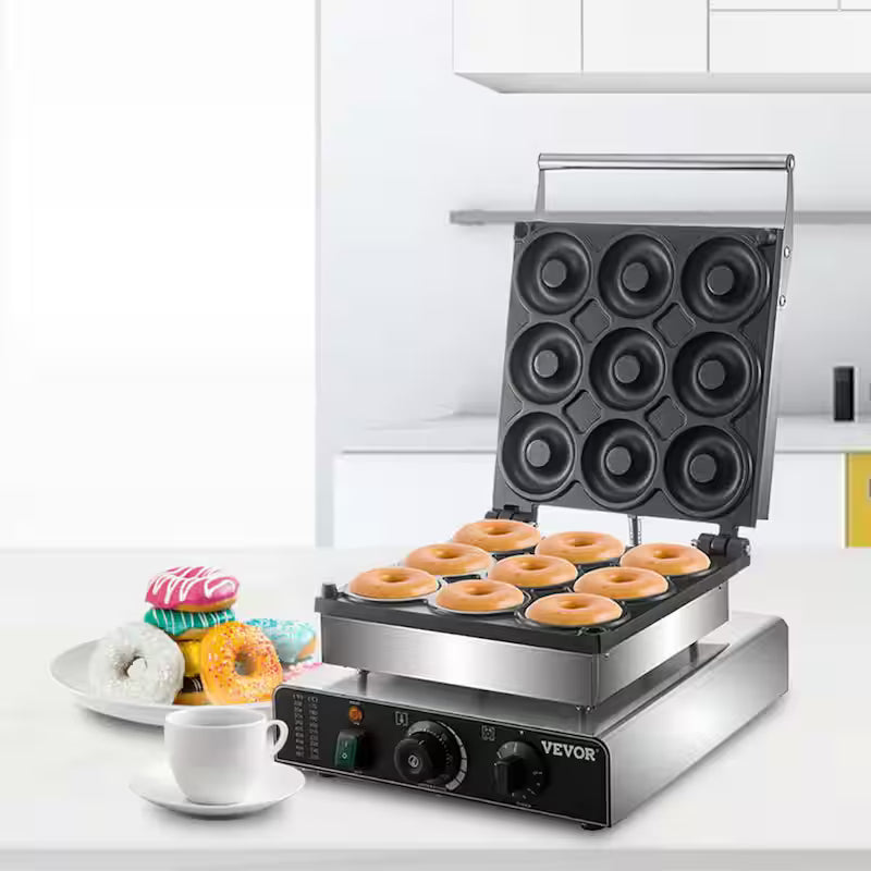 9-Holes Electric Donuts Maker E4976