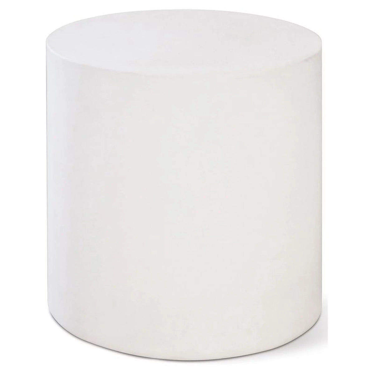 Concrete Accent Table in Ebony White F43590