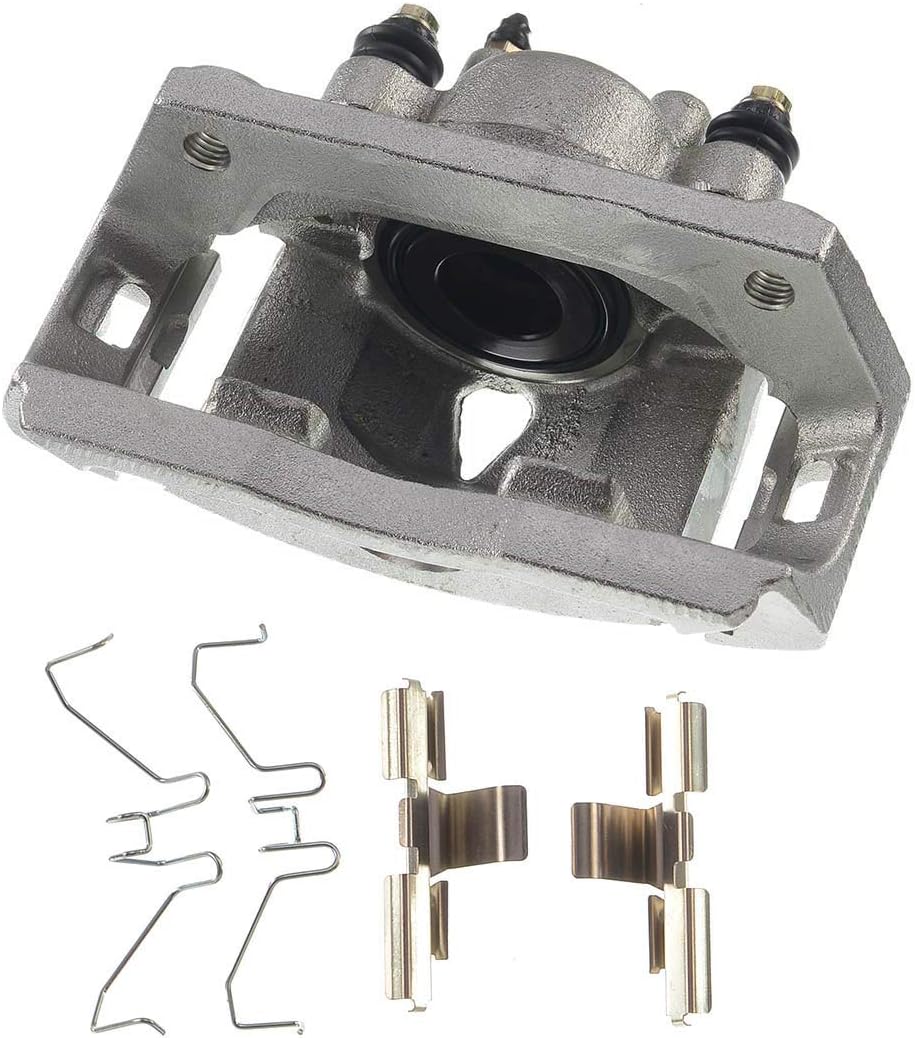 Disc Brake Caliper Assembly with Bracket Compatible with Ford E-150 E-150 Club Wagon Econoline 2004-2006 Rear Passenger Side Pack of 2 V932833