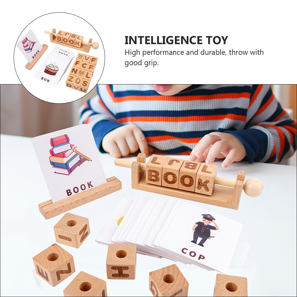 Wooden Learning String Toy Building Blocks E735121
