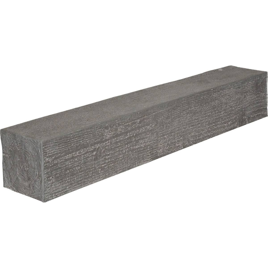 Rough Sawn Faux Wood Fireplace Mantel S687