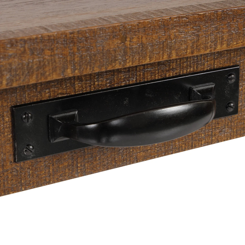 30 x 47.5 x 47.5 in Desk with USB Ports, File Cabinet and Machine Stand S8723