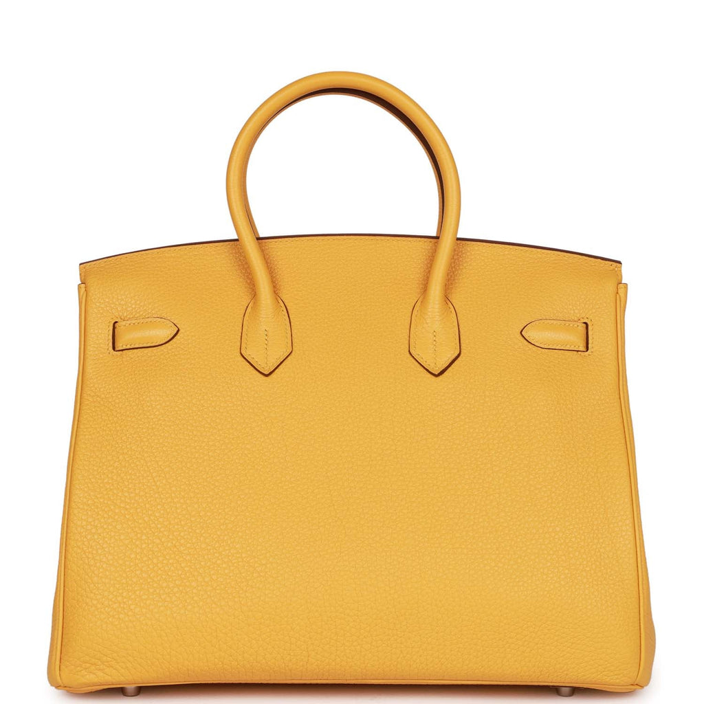 Birkin 35 Soleil Togo Palladium Hardware U7123