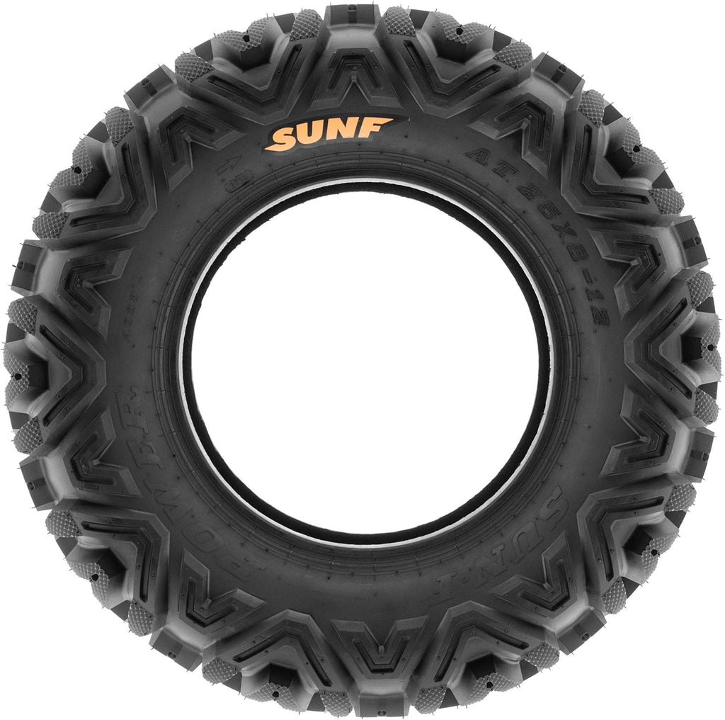 25x8-12 ATV UTV Tire, 6 Ply Tubeless F8965