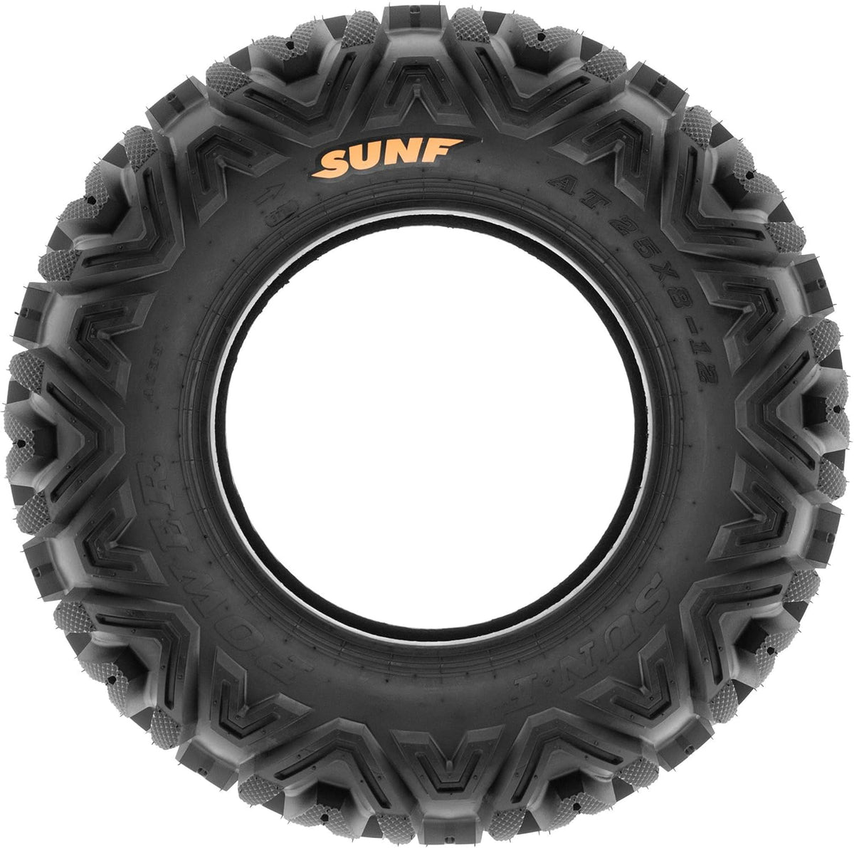 25x8-12 ATV UTV Tire, 6 Ply Tubeless F8965