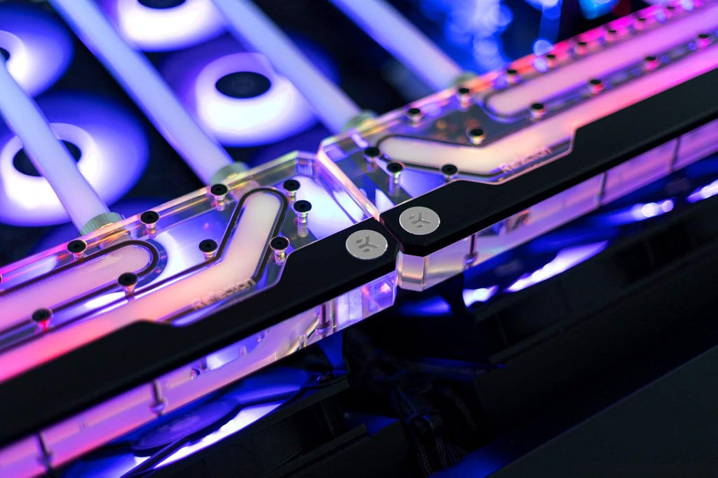 EK-Quantum Reflection Distroplate, Digital RGB, Plexi P6582