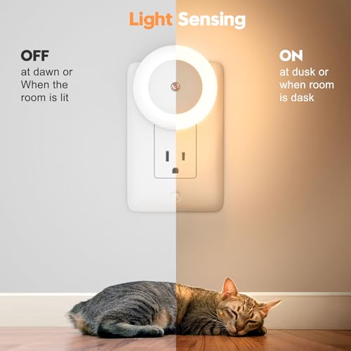Amber LED Night Light 0.5W 2 Pack Y758271