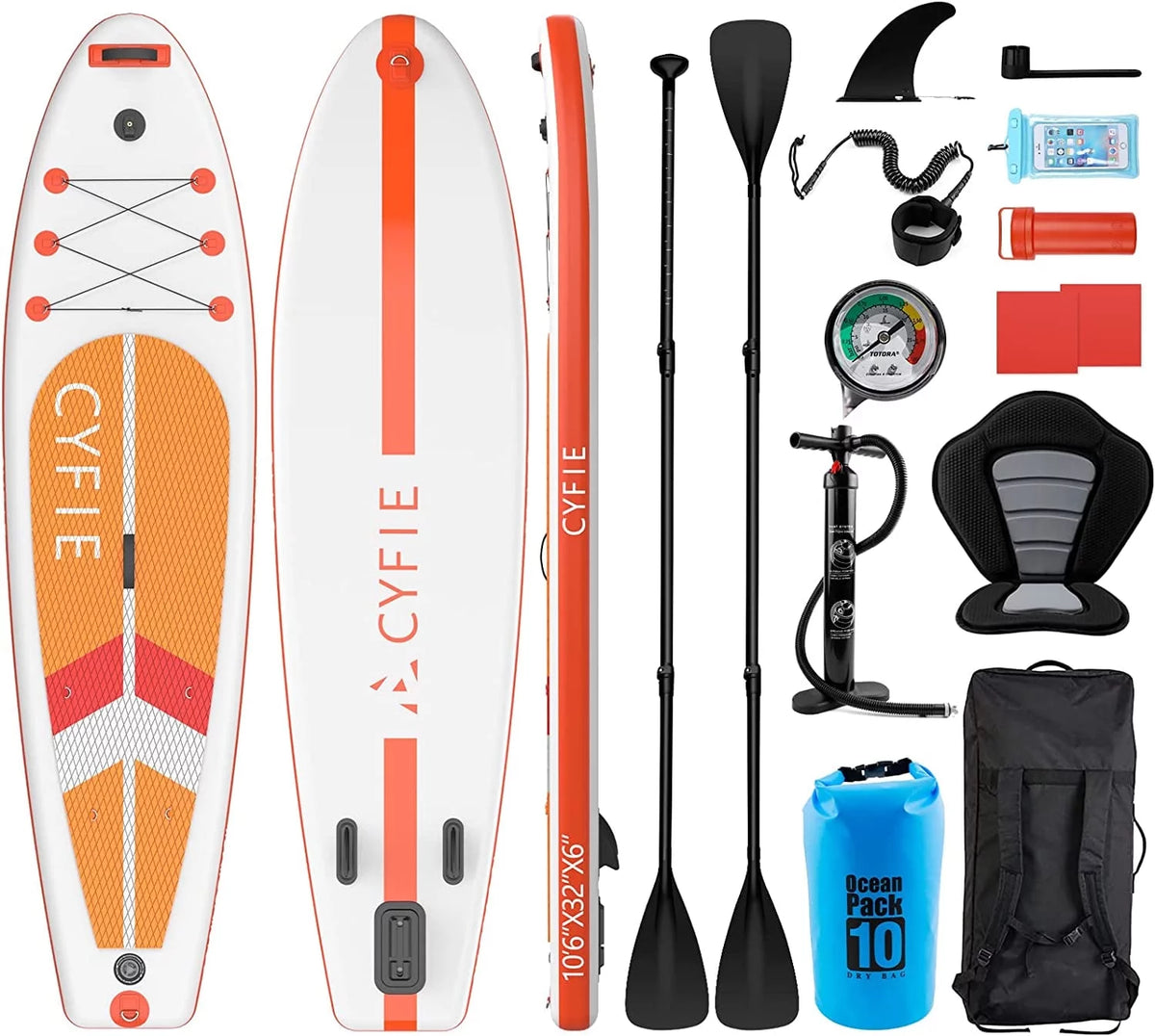 10.6 ft Inflatable Paddle Board T292269