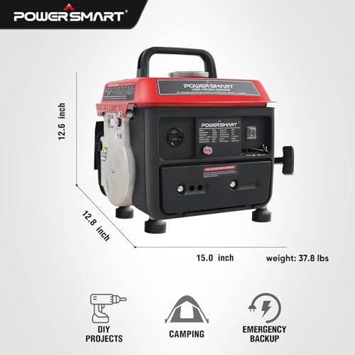 1500-Watt Gas Powered Portable Inverter Generator A6627